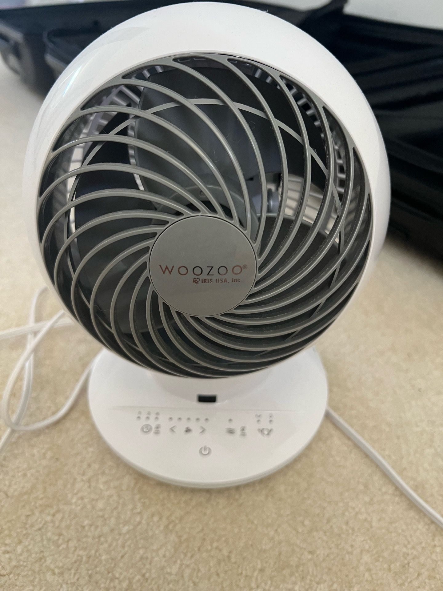 Woozoo by IRIS USA Oscillating Fan w/ Remote – Quiet Air Circulator