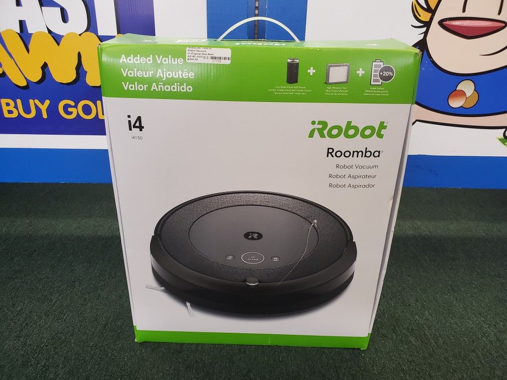 iRobot Roomba i4 Wi-Fi Connected Robot Vacuum