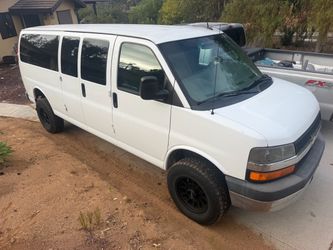 2014 Chevy 15 passenger express 2500 van