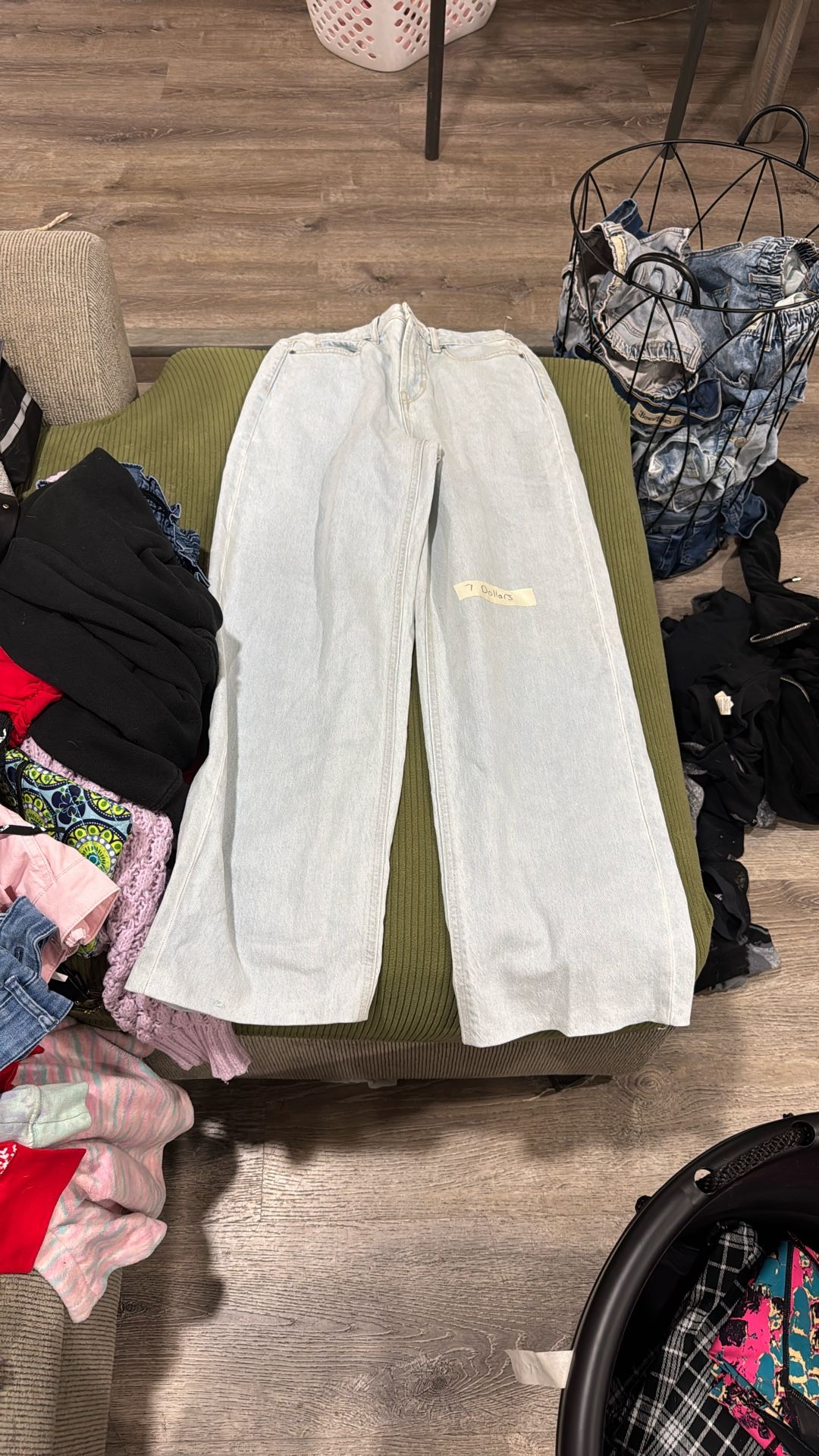 Old Navy Sky -hi Wide Leg Jeans Size 0