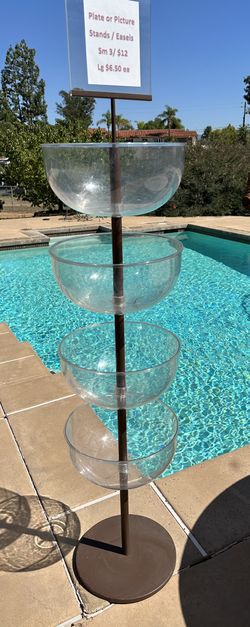 4 Tier Clear Bowl Impulse Display Tower