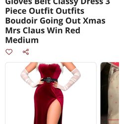 Mrs Claus Size M 