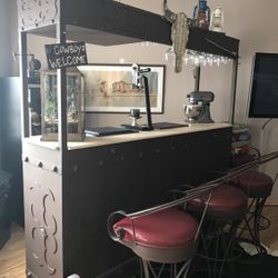 ONE OF A KIND HAND FORGED BAR