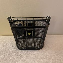 Top Peak Front Handle Bar Basket (New)