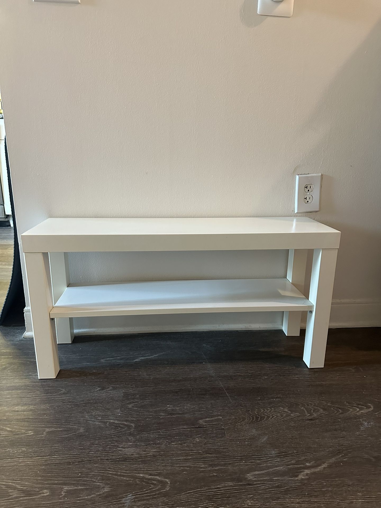 IKEA White TV Unit