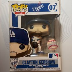 Pop! MLB Series 3 L.A. Dodgers Clayton Kershaw #07 Vinyl Figure Funko