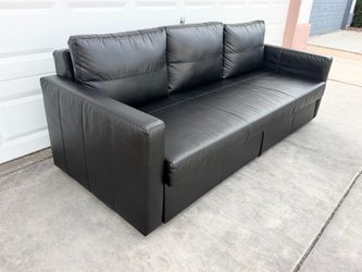 Sleeper sofa couch bed storage