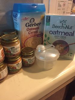 Baby cereal and food