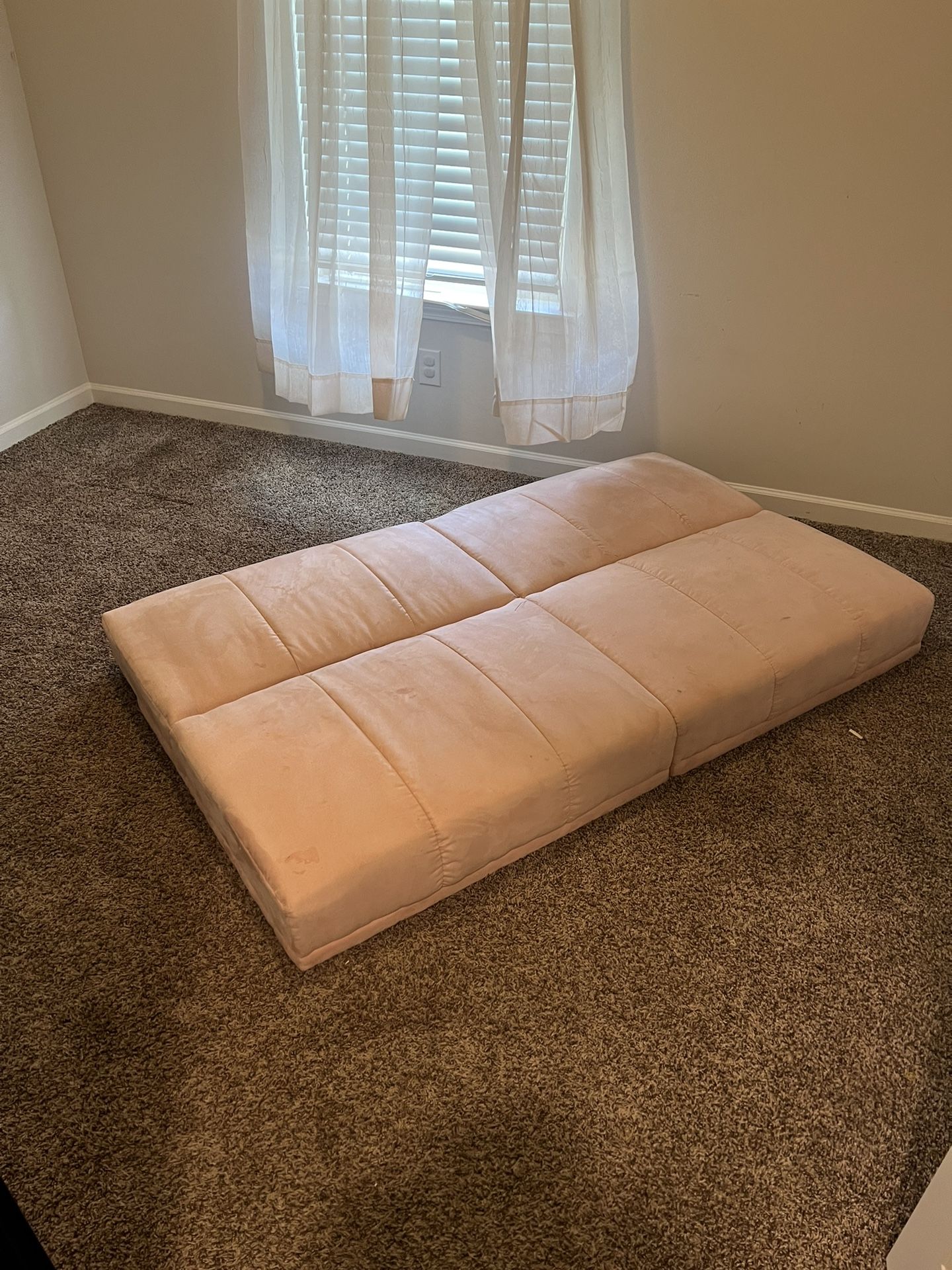 Pink Foldable Sofa