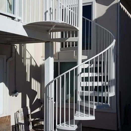 Metal Spiral Staircase