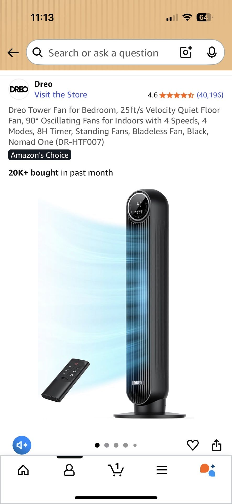 Tower Fan
