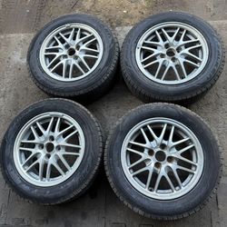 Acura LS Webs With 195/60/15 Firestone Tires 