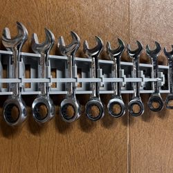 GearWrench Set of Ratcheting Wrenches.