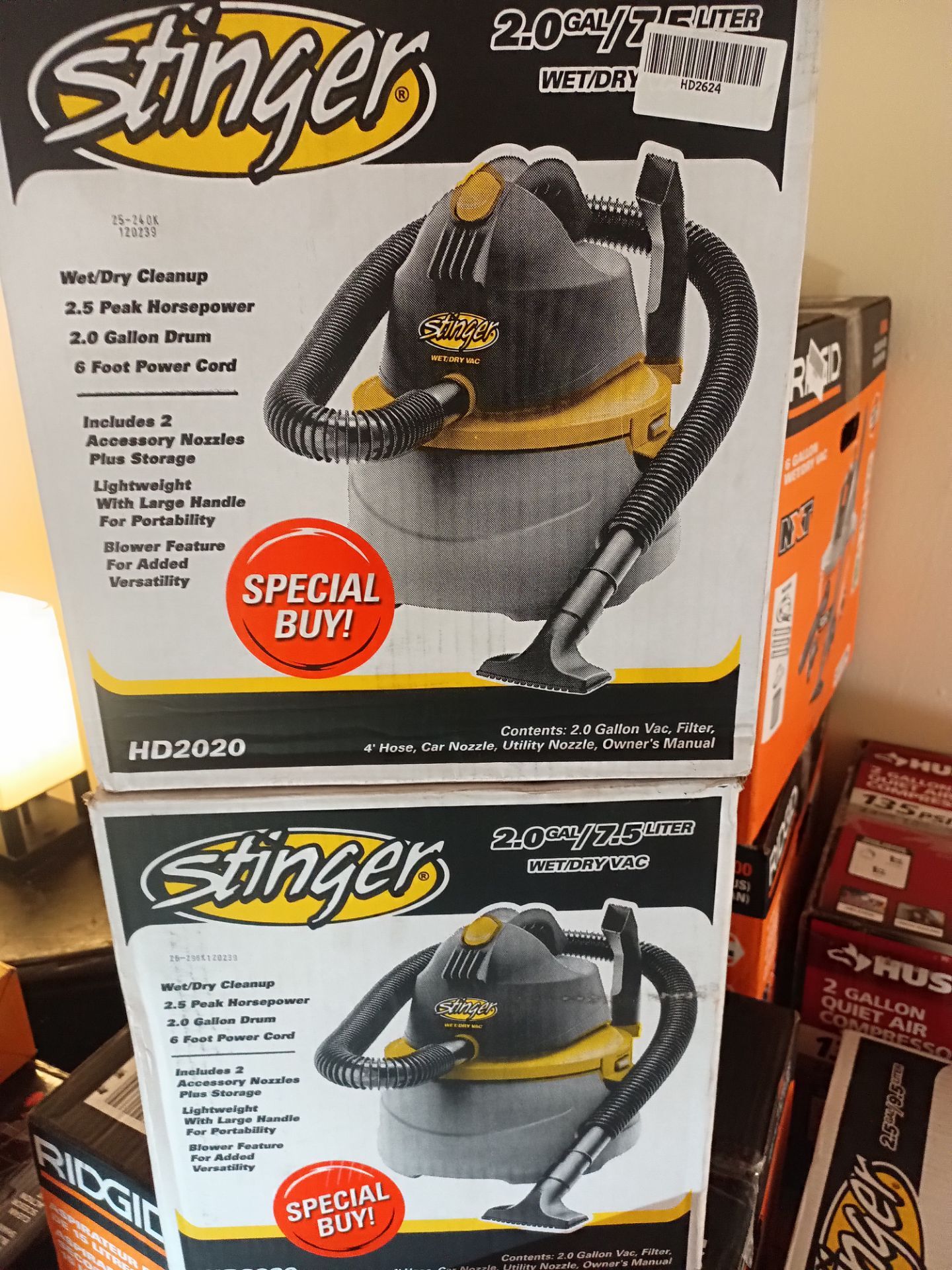 Stinger shop Vac