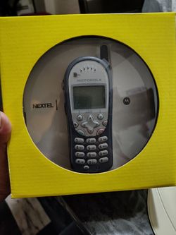 Vintage Rare Motorola i205 Nextel Cell Phone