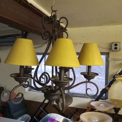 Interior 5 Light Contry Chandelier 