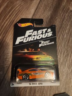 Hot Wheels Fast & Furious '94 Toyota Supra