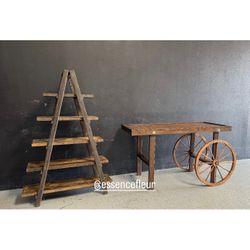Rustic Treat Ladder And Table 