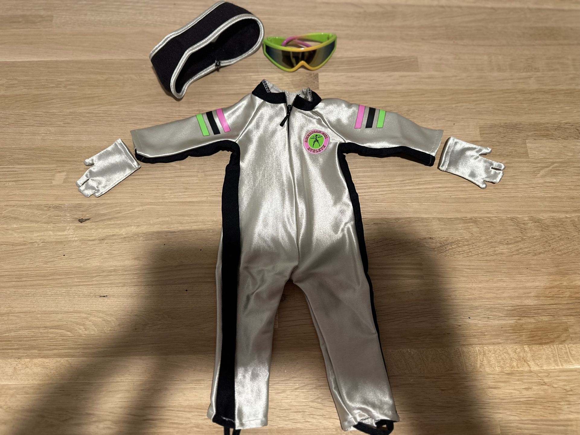 American girl, doll ski outfit