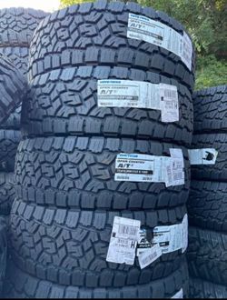 New Toyo 37X12.50R17 All Terrain Tires