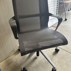 Grey Mesh Herman Miller Task Chairs