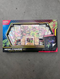 Pokemon TCG Mega Zygarde EX Premium Collection Box Set