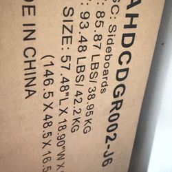 Dresser New In Box  6 Doors