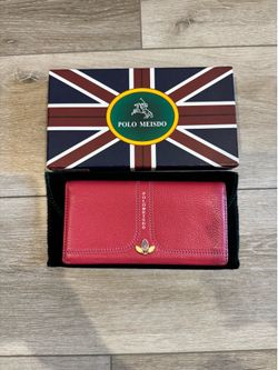 Polo Meisdo Red Womens Wallet *Brand New*