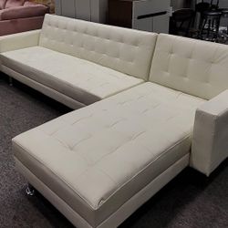 Bobby White Reversible Sectional / couch /Living room set 