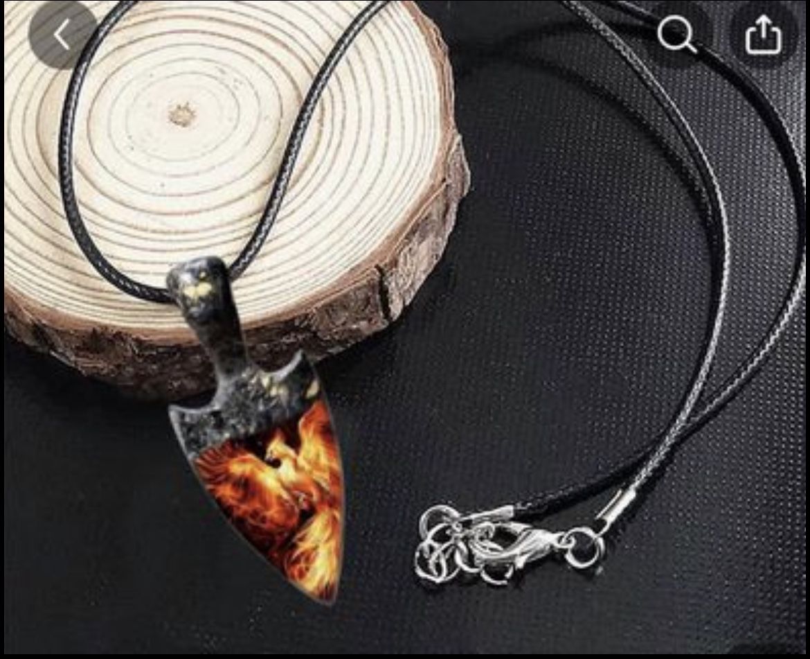 Phoenix Arrowhead Necklace (PAHN)