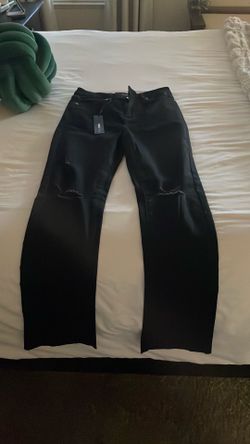 FASHION NOVA BLACK JEANS SIZE 7
