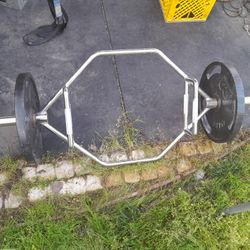 Hex,Trap ,Deadlft, Bar