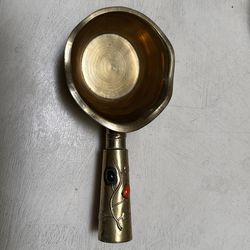 Vintage Asian silk iron