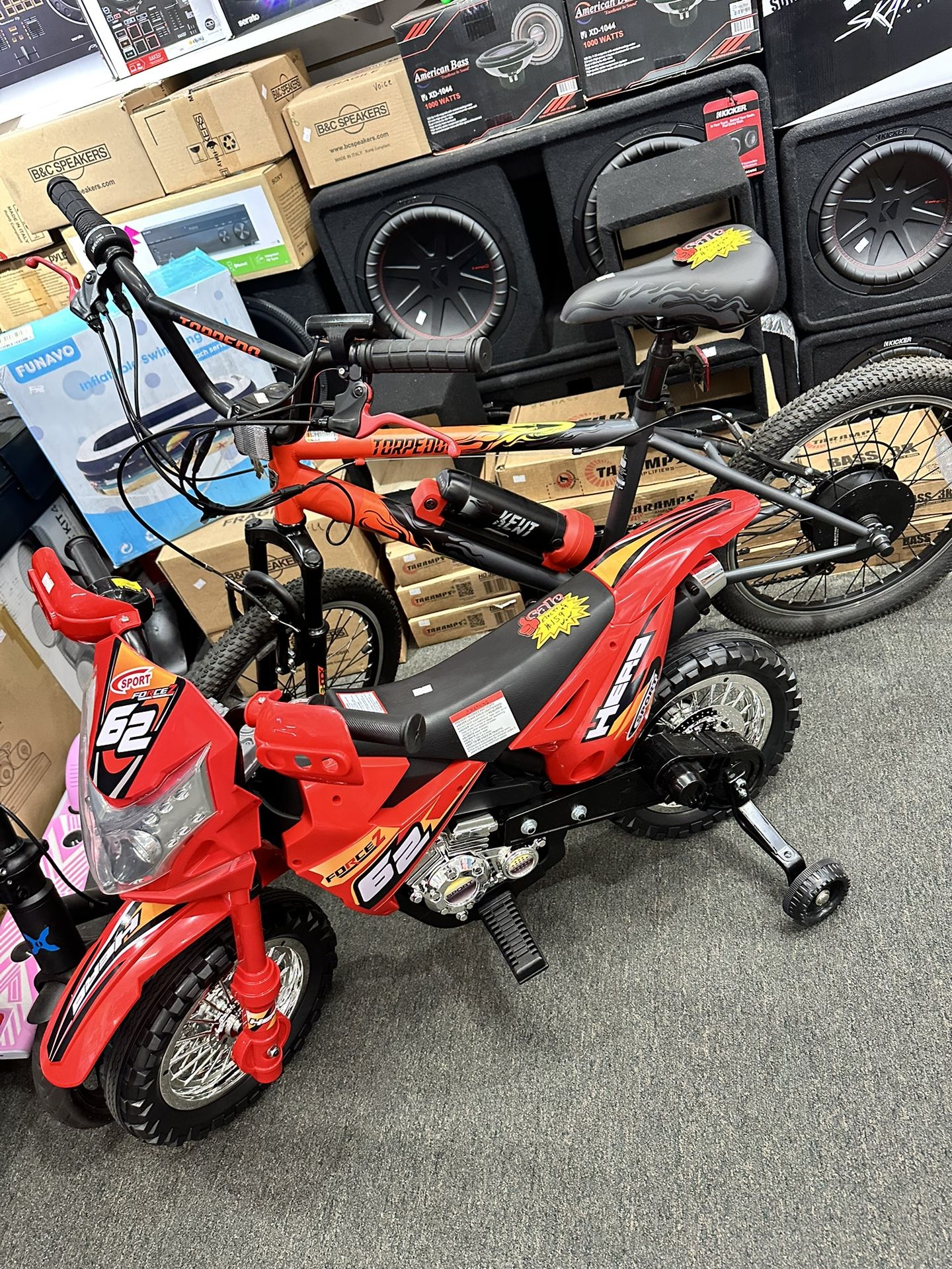 Kids Electric Bike $149