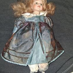 Vintage Porcelain Doll
