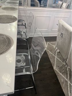 Acrylic Barstool Chairs