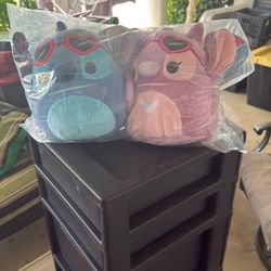 8 Inch Squishmallows Stitch And Angel 