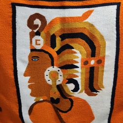 Vintage Mexican Blanket - WARRIOR 