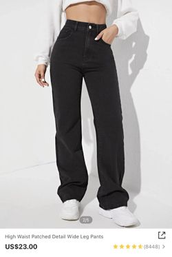 Black high waisted pants 