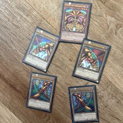 Yugioh cards/egyptian god card set/Exodia the forbidden one set/