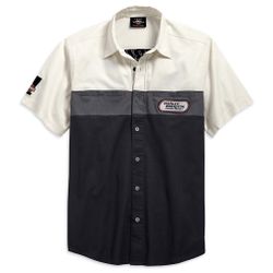Harley Davidson Men's H-D Racing Colorblock Shirt Size L