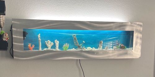 Wall fish tank