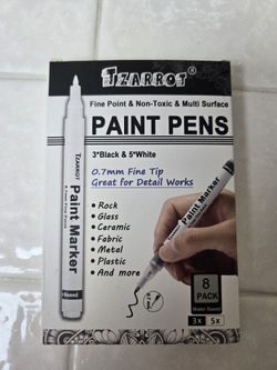 TZARROT FINE POINT & NON TOXIC PAINT PENS