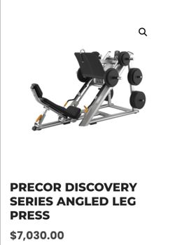 Precor Discovery Series Angled Leg Press (DPL0601).