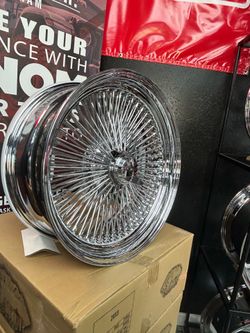 20”x8”inch Chrome 150 spoke wires $$2600