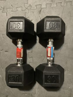 2x30 new dumbbells