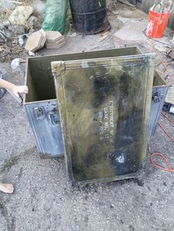 Military storage case