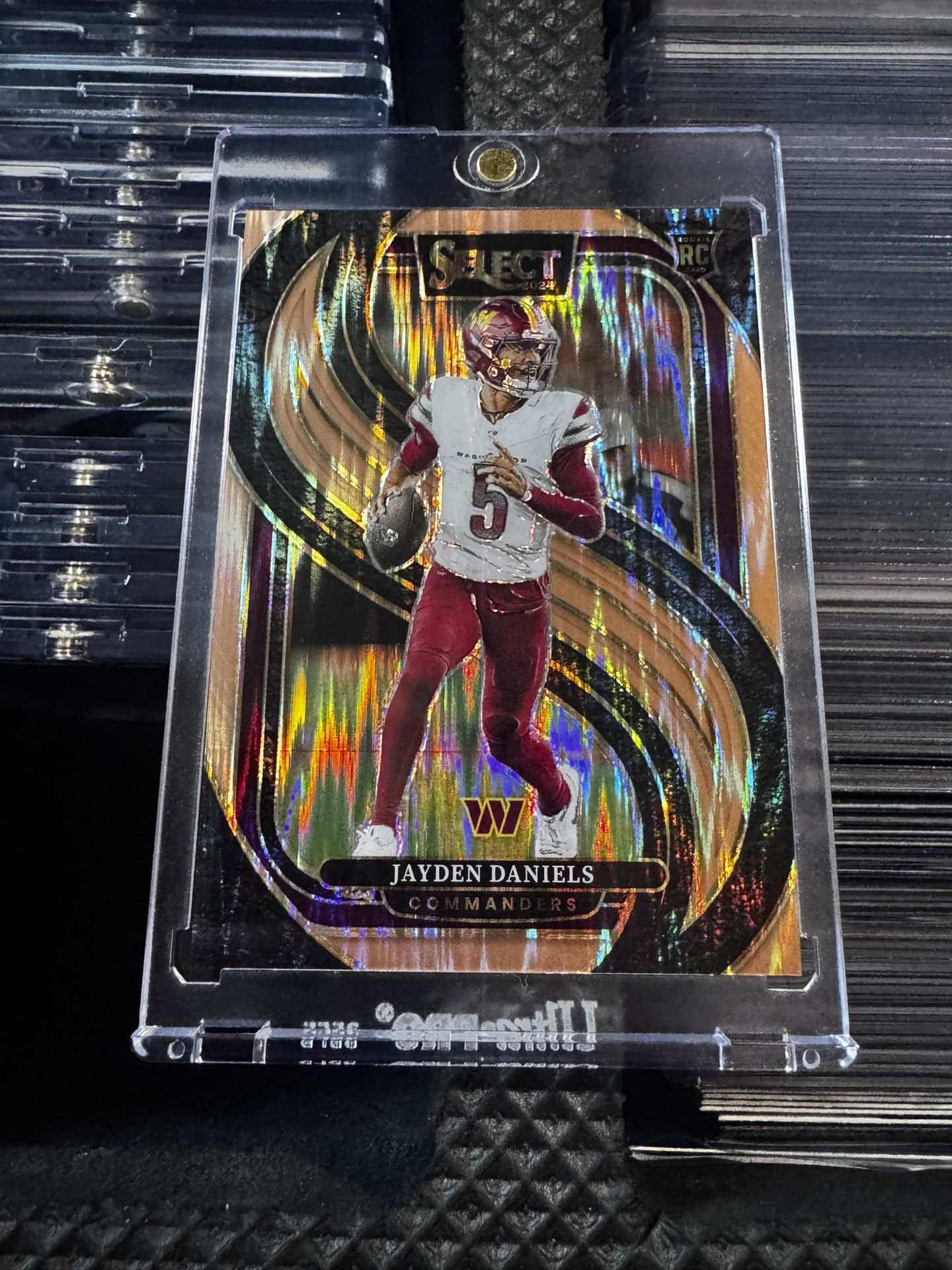 jayden daniels rookie select /299 copper