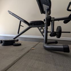 Weight Bench + Accessories