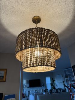 Bamboo Chandelier
